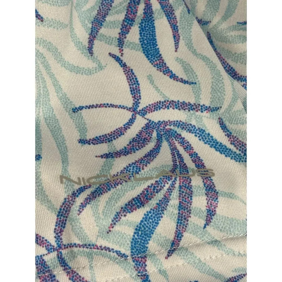 JACK NICKLAUS Men's Eco Choice Palm Print Golf Polo Shirt Size Medium - Picture 7 of 7